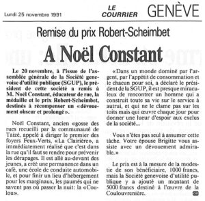 A Noël Constant