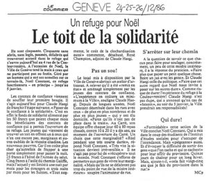 Un refuge pour Noël