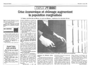 Crise économique et chômage augmentent la population marginalisée