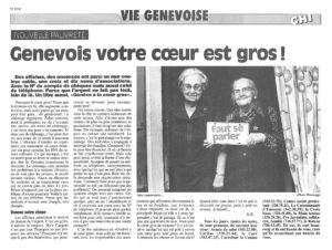 Genevois votre coeur est gros