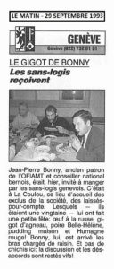 Les sans-logis reçoivent