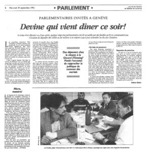 Devine qui vient dîner ce soir !