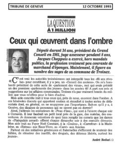 Ceux qui oeuvrent dans l’ombre