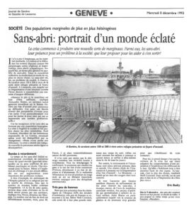 Sans-abri: portrait d’un monde éclaté