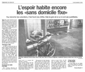 L’espoir habite encore les « sans domicile fixe »