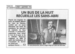 Un bus de la nuit recueille les sans-abri