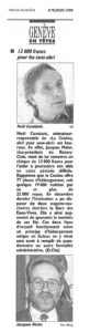 12000 francs pour les sans-abri