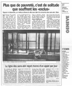 Plus que de pauvreté, c’est de solitude que souffrent les « exclus »