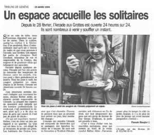 Un espace accueille les solitaires