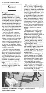 Pourquoi La Feuille de trèfle ?