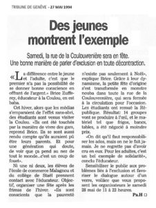 Des jeunes montrent l’exemple
