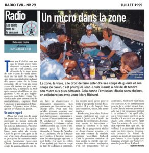 Un micro dans la zone