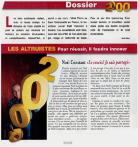 Les altruistes, pour réussir, il faudra innover
