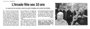 L’Arcade fête ses 10 ans