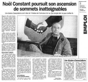 Noël Constant poursuit son ascension de sommets inatteignables