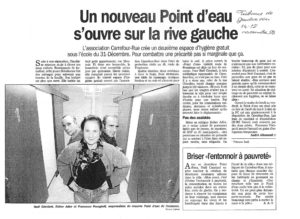 Un nouveau Point d’eau s’ouvre sur la rive gauche