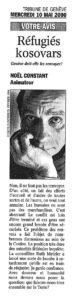 Réfugiés kosovars. Genève doit-elle les renvoyer ?